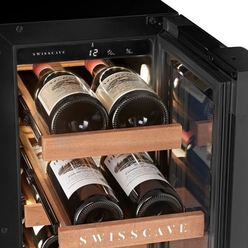 1-Zonen Weinkühlschrank für Küchenunterbau | 15 Flaschen | 82cm (H) - Modell 2023